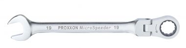 Ключ MICRO-Combispeeder с обгонной муфтой и поворотной на ±90 головкой, 8 мм  PROXXON 23045 ― PROXXON