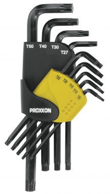 Набор Г-образных звездочек (ТХ), 9 поз. PROXXON 23944 ― PROXXON