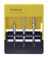 Фрезы твердосплавные, 3 шт. (1 - 2 - 3 мм) PROXXON 27116